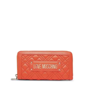 Portfel marki Love Moschino model JC5600PP1GLA0 kolor Pomarańczowy. Akcesoria damski. Sezon: Wiosna/Lato