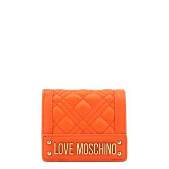Portfel marki Love Moschino model JC5601PP1GLA0 kolor Pomarańczowy. Akcesoria damski. Sezon: Wiosna/Lato